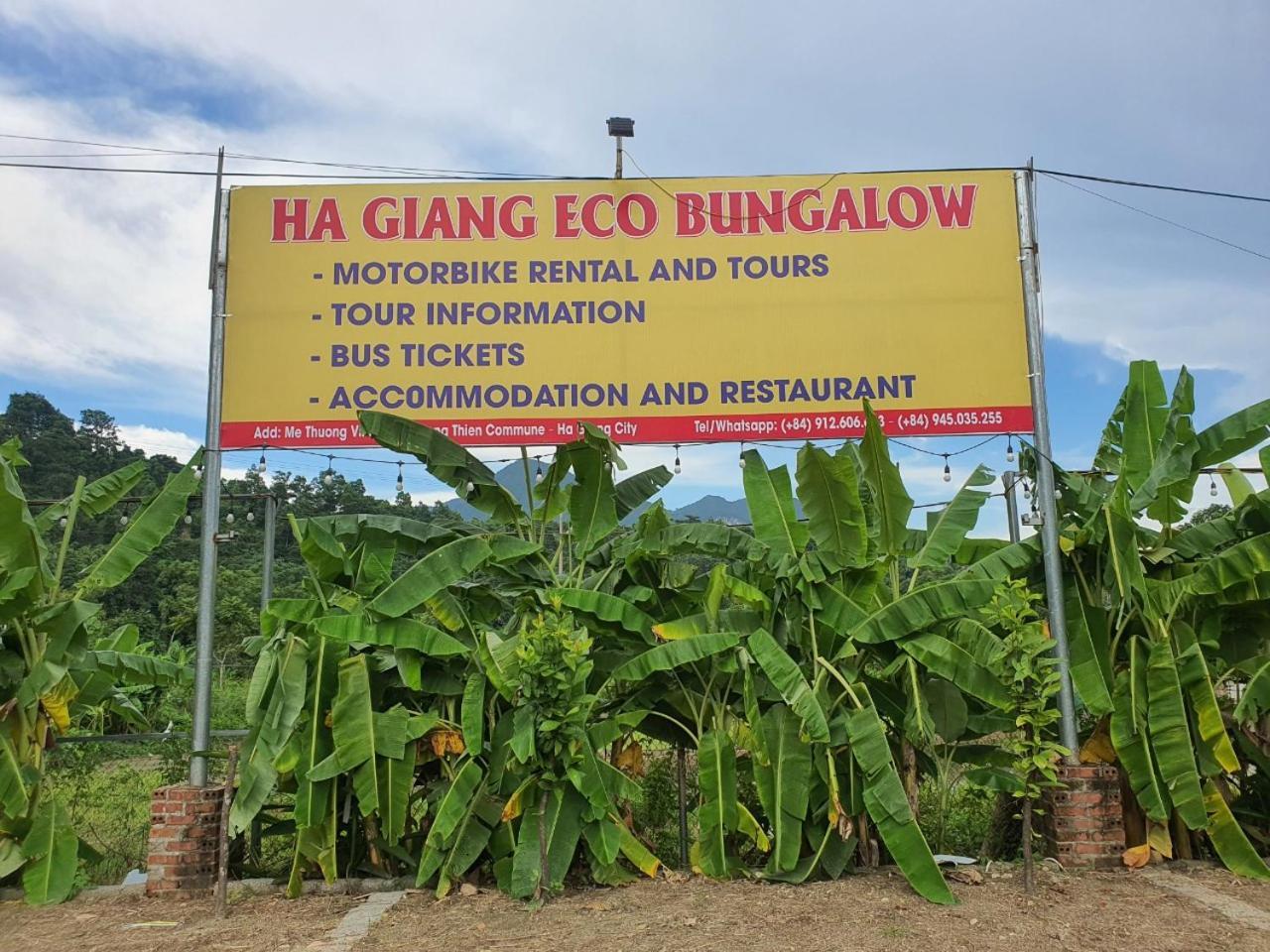 Ha Giang Eco Bungalow Exterior foto